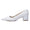 Women's Lace With Closed Toe Ankle Strap Chunky Heel Evening Shoes With Applique
