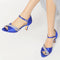 Women's Silk Satin With Rhinestone Ankle Strap Peep Toe Spool Heel Party Shoes