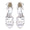 Women's Silk Satin With Ankle Strap Flower Peep Toe Stiletto Heel Wedding Shoes