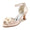 Women's Silk Satin With Ankle Strap Flower Peep Toe Stiletto Heel Wedding Shoes