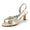 Women's Silk Satin With Ankle Strap Rhinestone Peep Toe Spool Heel Party Shoes