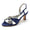 Women's Silk Satin With Ankle Strap Rhinestone Peep Toe Spool Heel Party Shoes