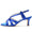 Women's Silk Satin With Ankle Strap Peep Toe Spool Heel Evening Shoes