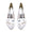 Women's Silk Satin With Flower Closed Toe Spool Heel Wedding Shoes