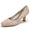 Women's Lace Silk Satin With Lace Closed Toe Spool Heel Party Shoes