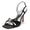 Women's Silk Satin With Flower Rhinestone Peep Toe Stiletto Heel Evening Shoes