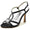 Women's Silk Satin Rhinestone With Ankle Strap Peep Toe Stiletto Heel Evening Shoes