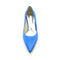Women's Silk Satin With Closed Toe Stiletto Heel Wedding Shoes