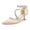 Women's Silk Satin With Ankle Strap Rhinestone Closed Toe Stiletto Heel Wedding Shoes