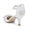 Women's Ankle Strap Silk Satin With Rhinestone Closed Toe Stiletto Heel Evening Shoes