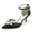 Women's Silk Satin With Rhinestone Ankle Strap Closed Toe Stiletto Heel Wedding Shoes