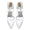 Women's Silk Satin With Ankle Strap Pearl Tassel Closed Toe Stiletto Heel Party Shoes