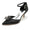 Women's Silk Satin With Ankle Strap Bowknot Rhinestone Closed Toe Stiletto Heel Wedding Shoes