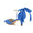 Women's Silk Satin With Lace-up Pearl Ankle Strap Closed Toe Stiletto Heel Party Shoes