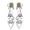 Women's Silk Satin With Closed Toe Ankle Strap Stiletto Heel Wedding Shoes