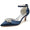 Women's Silk Satin With Closed Toe Ankle Strap Stiletto Heel Wedding Shoes