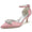 Women's Silk Satin With Closed Toe Ankle Strap Stiletto Heel Wedding Shoes