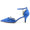 Women's Silk Satin With Ankle Strap Bowknot Rhinestone Closed Toe Stiletto Heel Evening Shoes