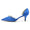 Women's Silk Satin With Pearl Closed Toe Stiletto Heel Wedding Shoes