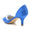 Women's Silk Satin With Pearl Closed Toe Stiletto Heel Wedding Shoes