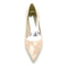 Women's Lace With Lace Closed Toe Stiletto Heel Evening Shoes