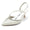 Women's Silk Satin With Ankle Strap Stiletto Heel Rhinestone Closed Toe Party Shoes
