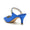 Women's Silk Satin Rhinestone Closed Toe Stiletto Heel Party Shoes