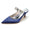 Women's Silk Satin With Rhinestone Closed Toe Stiletto Heel Party Shoes