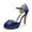 Women's Silk Satin With Ankle Strap Peep Toe Stiletto Heel Wedding Shoes