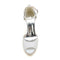 Women's Glitter With Ankle Strap Rhinestone Peep Toe Stiletto Heel Evening Shoes