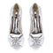 Women's Ankle Rhinestone Peep Toe Silk Satin With Stiletto Heel Party Shoes