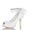 Women's Silk Satin With Ankle Strap Lace-up Tassel Peep Toe Stiletto Heel Party Shoes