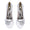 Women's Silk Satin Rhinestone With Closed Toe Stiletto Heel Evening Shoes