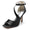 Women's Silk Satin With Ankle Strap Peep Toe Stiletto Heel Party Shoes