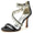 Women's Silk Satin With Ankle Strap Rhinestone Tassel Peep Toe Stiletto Heel Evening Shoes