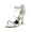 Women's Silk Satin With Ankle Strap Rhinestone Peep Toe Stiletto Heel Evening Shoes