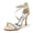 Women's Silk Satin With Ankle Strap Pearl Rhinestone Tassel Peep Toe Stiletto Heel Party Shoes