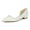 Women's Lace Closed Toe Flat Heel Evening Shoes
