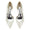 Women's Lace Closed Toe Flat Heel Evening Shoes
