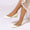 Women's Lace Closed Toe Rhinestone Flat Heel Evening Shoes