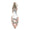 Women's Ankle Strap Patent Leather Mirror Finish With Rhinestone Closed Toe Flat Heel Wedding Shoes