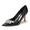 Women's Patent Leather Mirror Finish With Rhinestone Closed Toe Stiletto Heel Wedding Shoes