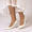 Women's Lace Closed Toe Stiletto Heel Evening Shoes