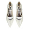 Women's Lace Closed Toe Stiletto Heel Evening Shoes