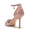 Women's Patent Leather Mirror Finish With Ankle Strap Closed Toe Stiletto Heel Evening Shoes