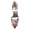 Women's Patent Leather Mirror Finish Ankle Strap Rhinestone Closed Toe Stiletto Heel Evening Shoes