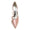 Women's Patent Leather Mirror Finish Pearl Closed Toe Stiletto Heel Party Shoes
