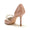 Women's Patent Leather Mirror Finish With Pearl Closed Toe Stiletto Heel Evening Shoes