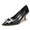 Women's Patent Leather Mirror Finish With Rhinestone Closed Toe Stiletto Heel Party Shoes