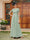 A-Line/Princess Long Evening Dresses with Lace Appliques & Half Sleeves